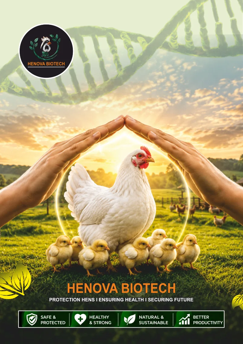 Henova Biotech poultry farm care visual